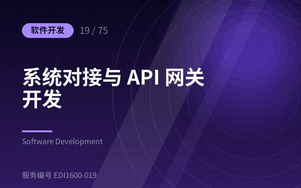 系统对接与 API 网关开发
