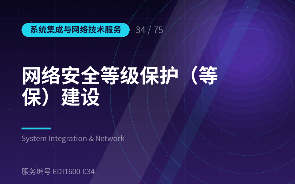 网络安全等级保护（等保）建设