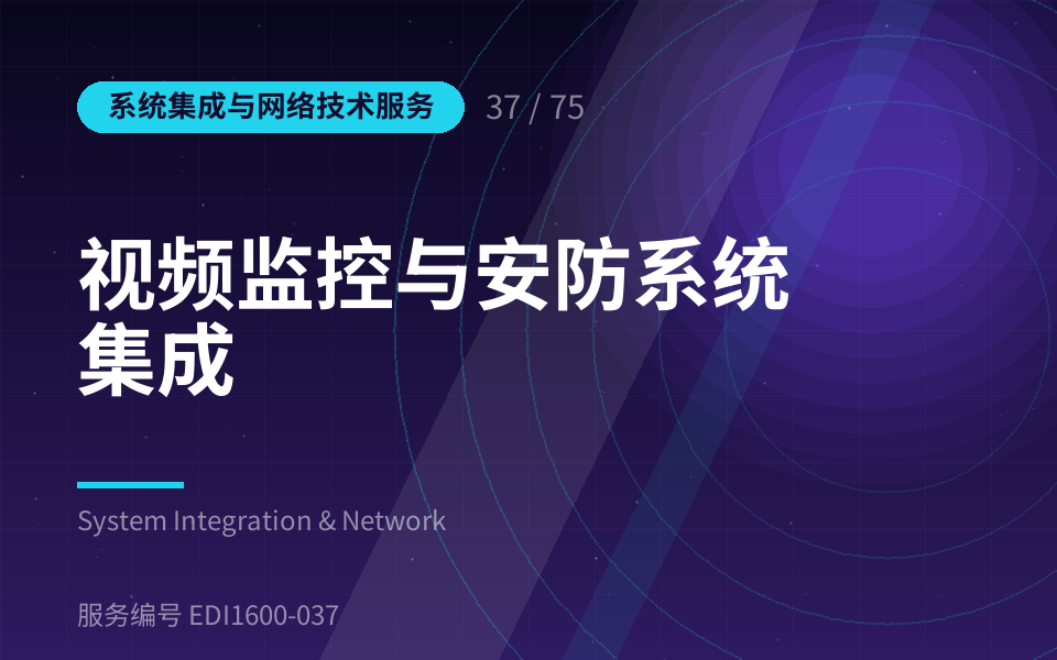视频监控与安防系统集成