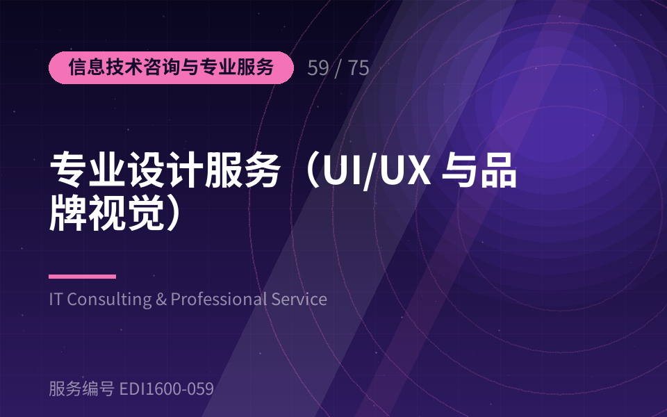 专业设计服务（UI/UX 与品牌视觉）